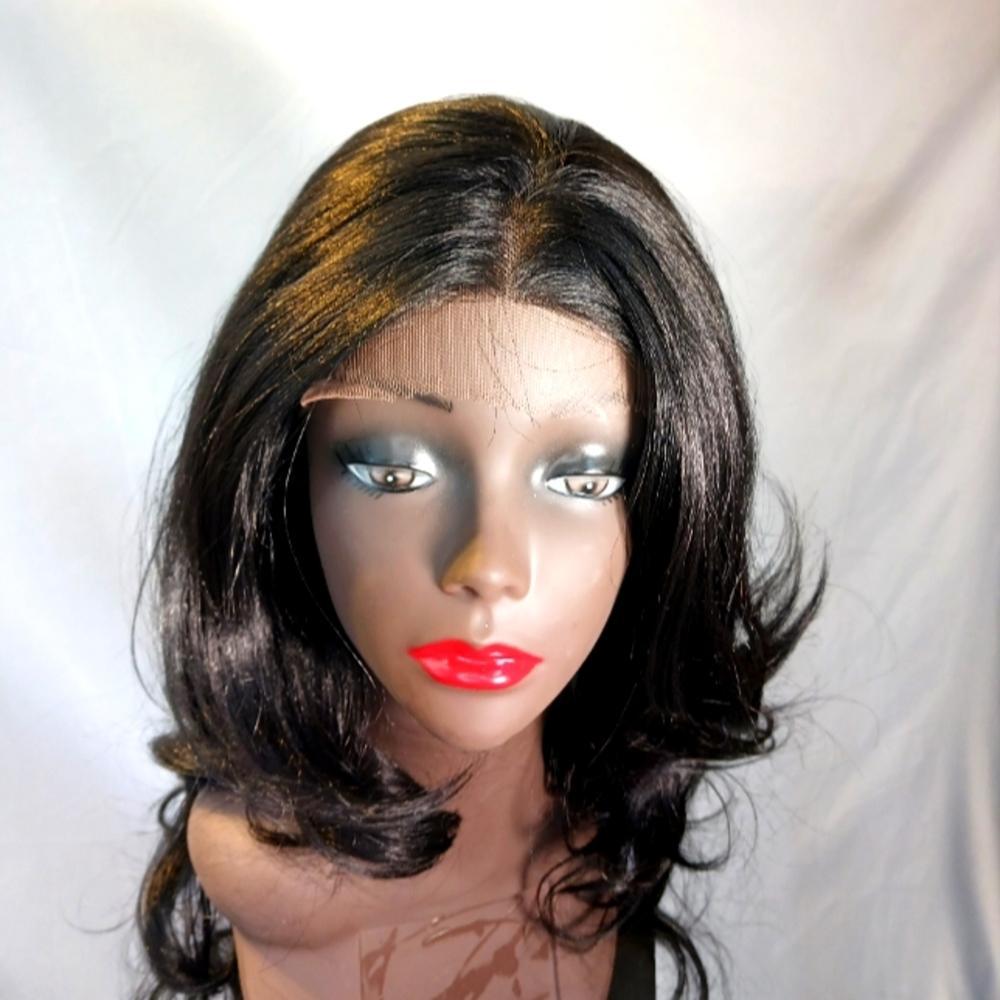 24" lace front wig